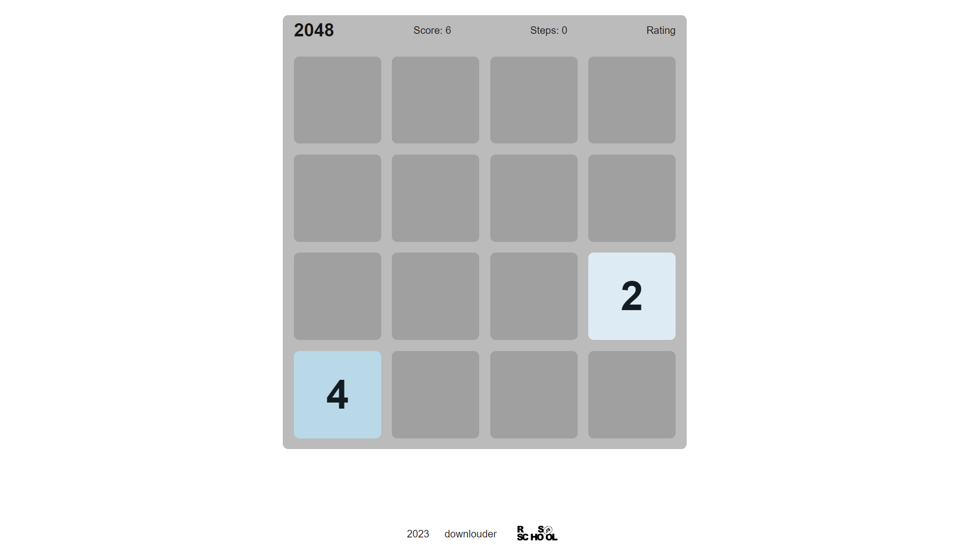 2048 Game