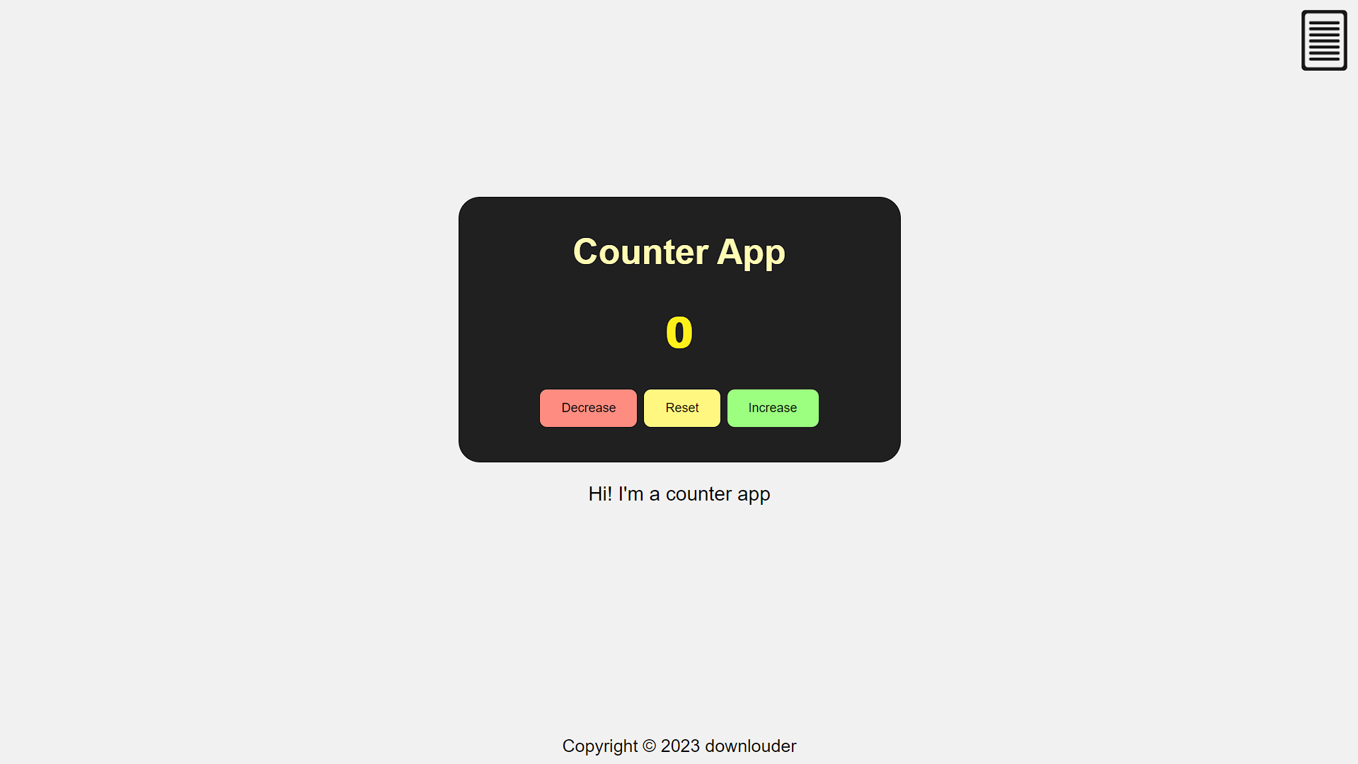 Counter